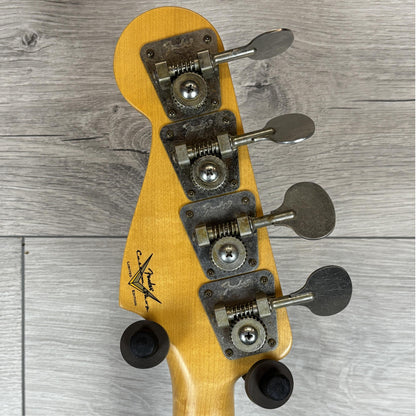 FENDER Custom Shop Limited Edition Jazz Bass Special Journeyman Relic, Rosewood Fingerboard, White Blonde