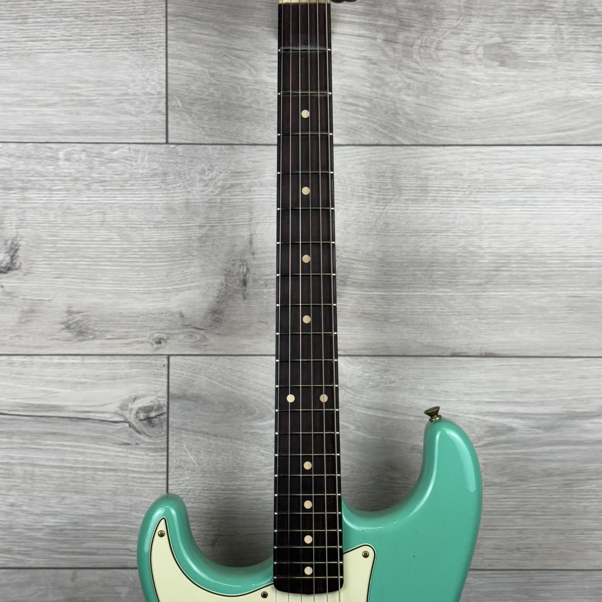FENDER Custom Shop '62/'63 Stratocaster Left Hand Journeyman, Aged Sea Foam Green
