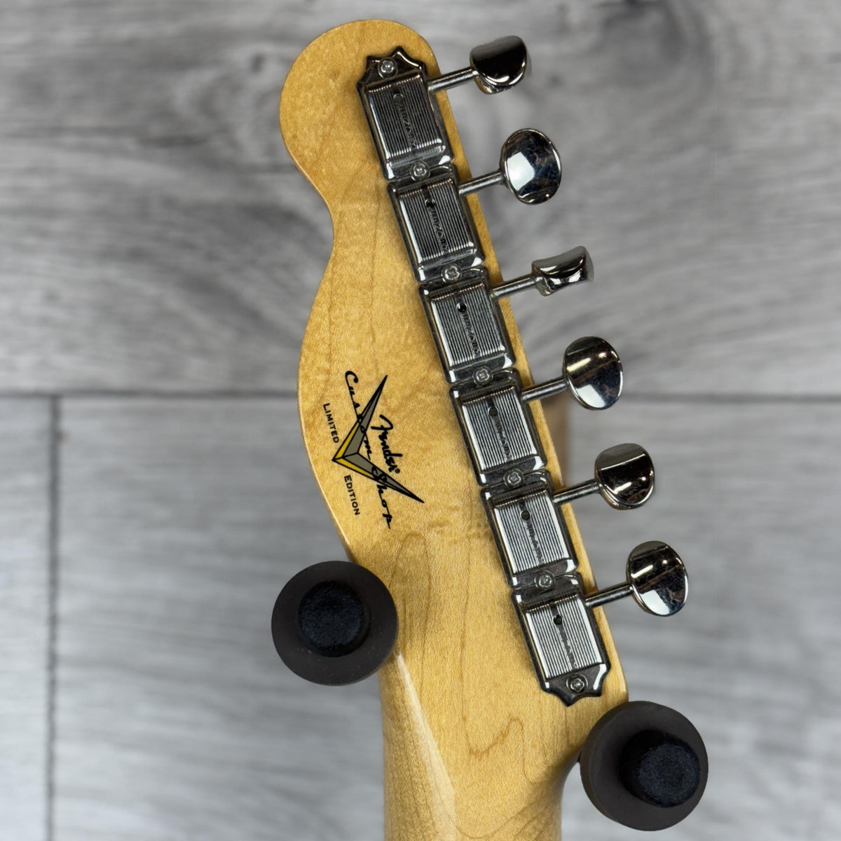 FENDER Custom Shop LTD Custom Double Esquire Deluxe Closet Classic, Aged Natural