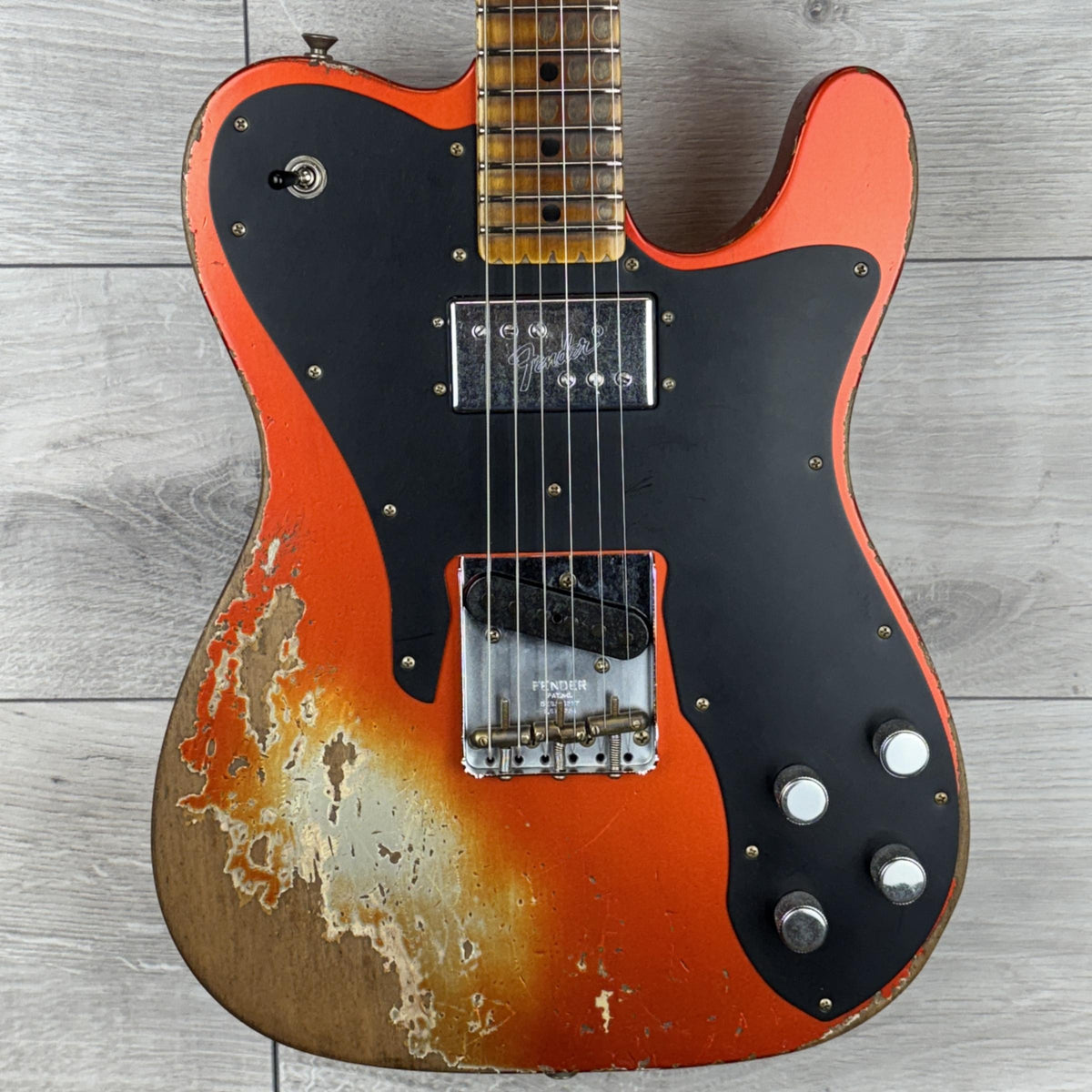 FENDER Custom Shop LTD Tele Custom Super Heavy Relic, Candy Tangerine