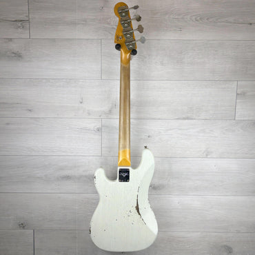 FENDER Custom Shop 1960 Precision Bass Relic, Rosewood Fingerboard, Super Faded Aged Olympic White