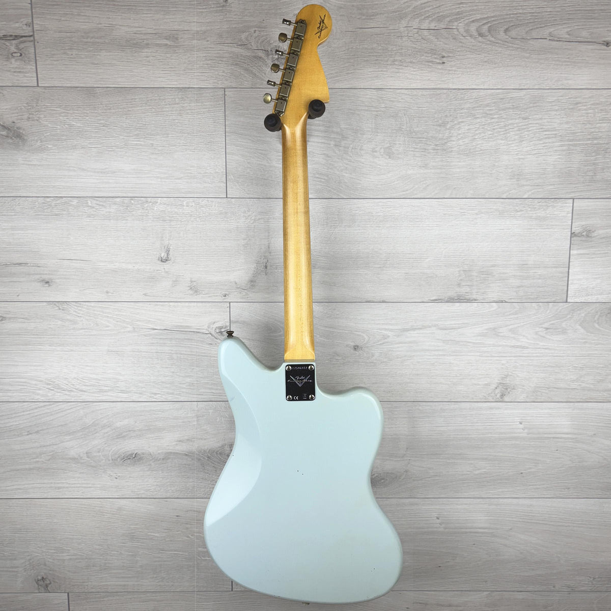 FENDER Custom Shop 1963 JAGUAR Left Hand Journeyman, Super Faded Aged Sonic Blue