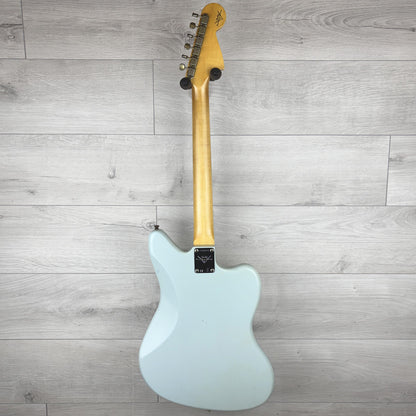 FENDER Custom Shop 1963 JAGUAR Left Hand Journeyman, Super Faded Aged Sonic Blue
