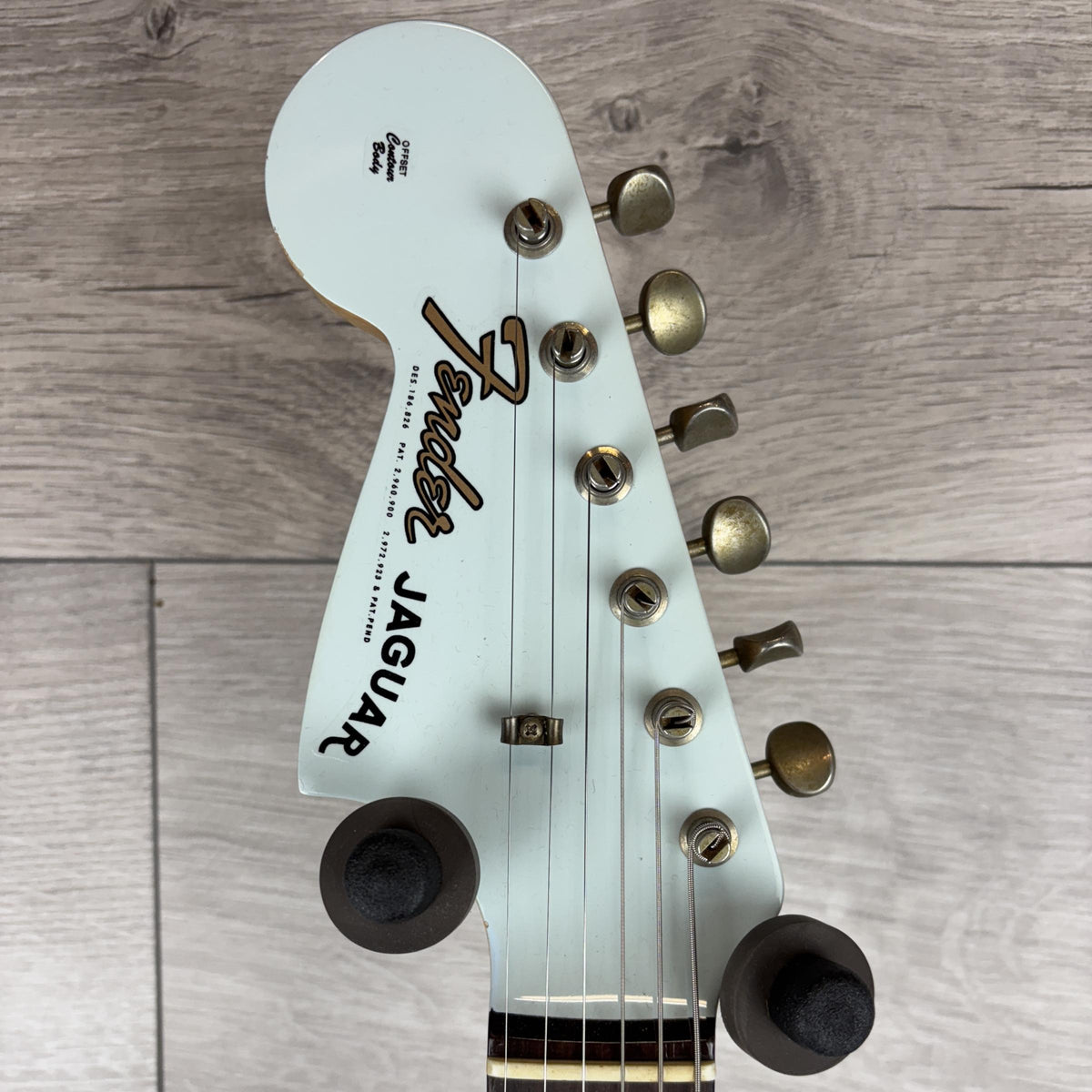 FENDER Custom Shop 1963 JAGUAR Left Hand Journeyman, Super Faded Aged Sonic Blue