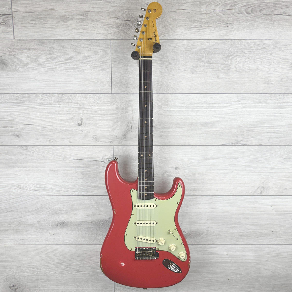 FENDER Custom Shop 62 Stratocaster Relic, Fiesta Red