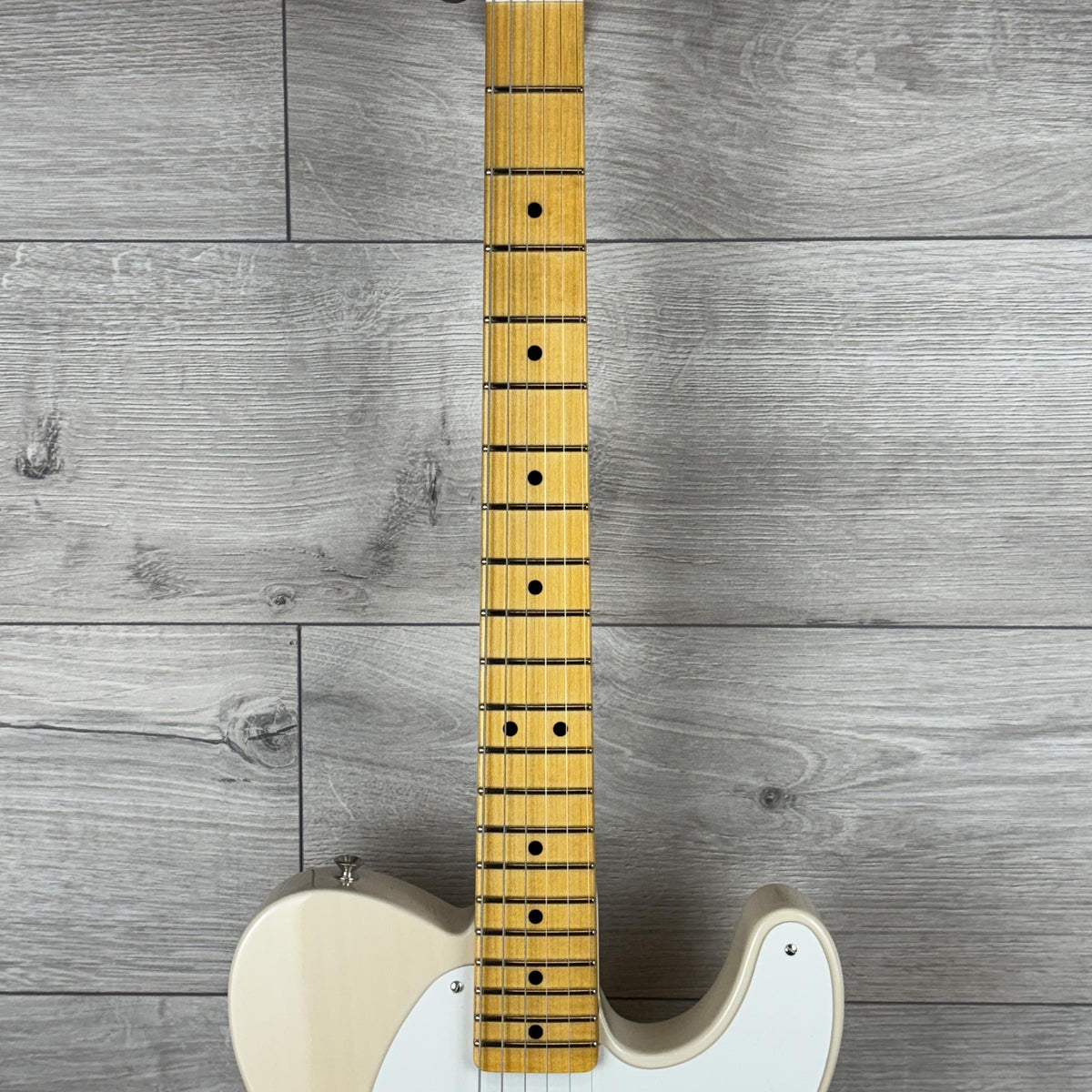 FENDER Custom Shop Vintage Cust 1950 Pine Esquire TCP, Aged White Blonde