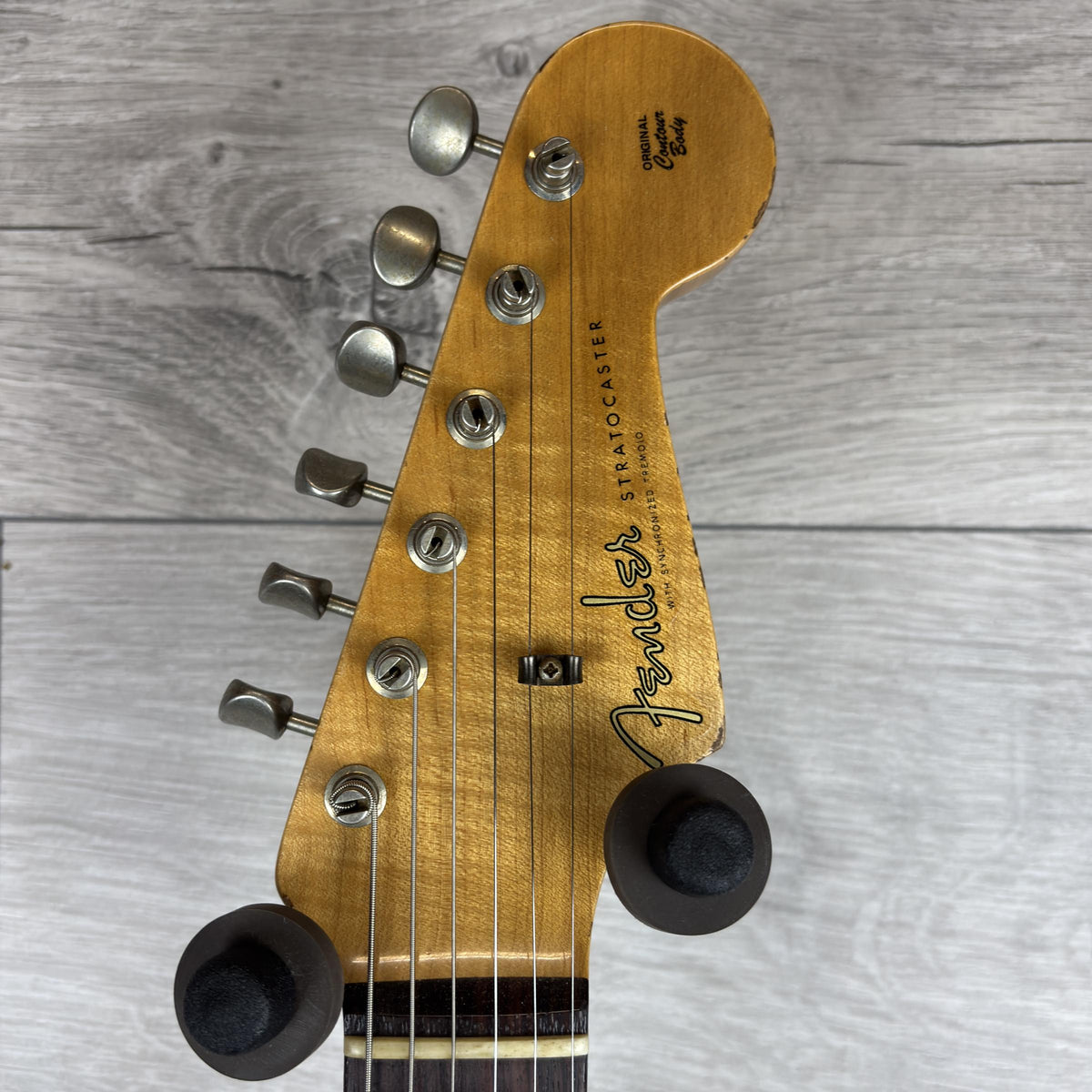 FENDER Custom Shop Limited Edition '59 Stratocaster HSS Relic, Rosewood Fingerboard, Daphne Blue Metallic