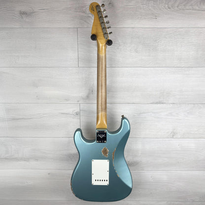 FENDER Custom Shop Limited Edition '59 Stratocaster HSS Relic, Rosewood Fingerboard, Daphne Blue Metallic