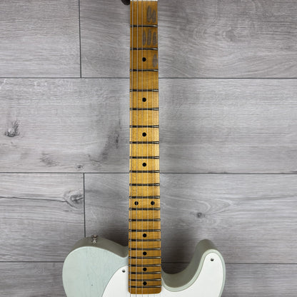 FENDER 1955 Telecaster Journeyman Relic with Closet Classic Hardware, 1-Piece Quartersawn Maple Neck, Super Aged Sonic Blue