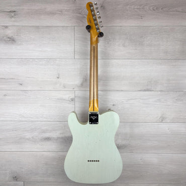 FENDER 1955 Telecaster Journeyman Relic with Closet Classic Hardware, 1-Piece Quartersawn Maple Neck, Super Aged Sonic Blue