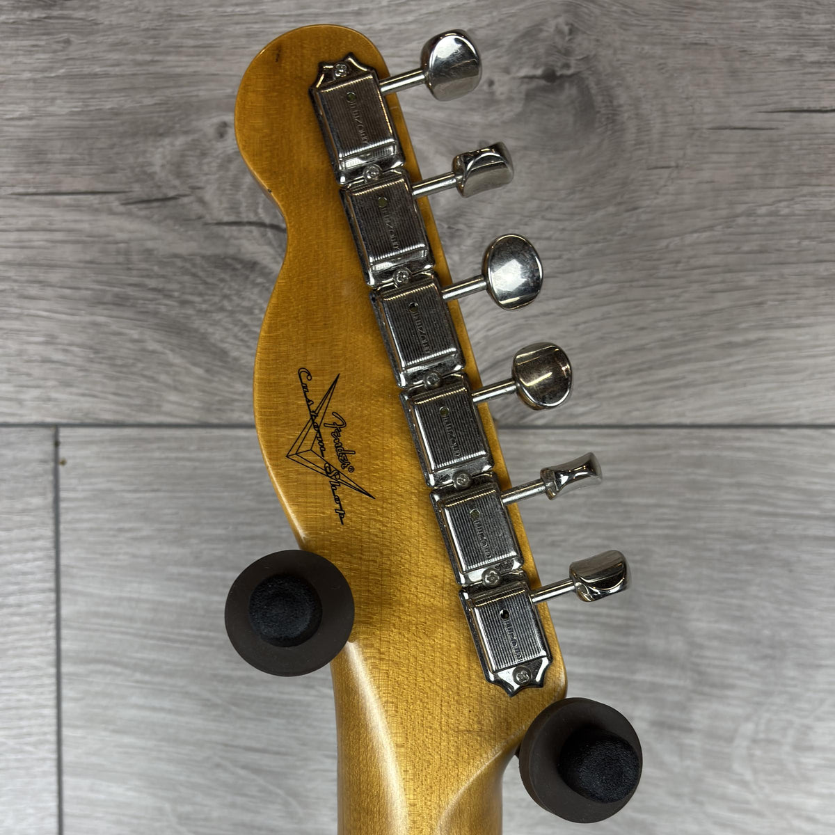 FENDER 1955 Telecaster Journeyman Relic with Closet Classic Hardware, 1-Piece Quartersawn Maple Neck, Super Aged Sonic Blue