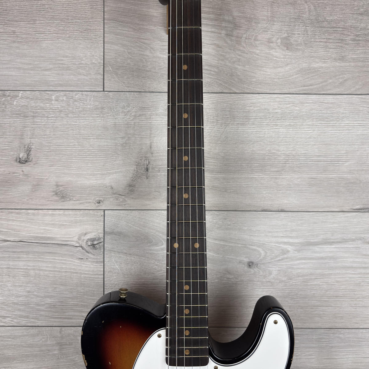 FENDER Custom Shop 1961 Telecaster Heavy Relic, Faded/Aged Bleached 3-Tone Sunburst