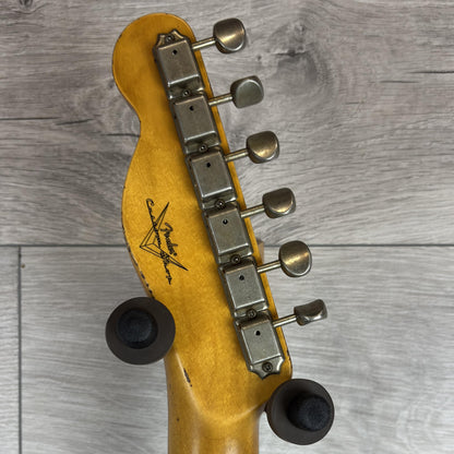FENDER Custom Shop 1961 Telecaster Heavy Relic, Faded/Aged Bleached 3-Tone Sunburst