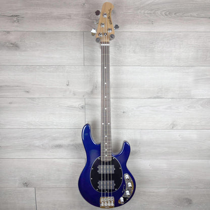 Ernie Ball Music Man StingRay Special HH Bass Guitar, Rosewood Fingerboard, Butane Blue