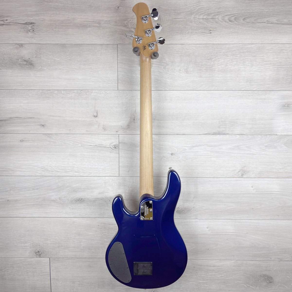 Ernie Ball Music Man StingRay Special HH Bass Guitar, Rosewood Fingerboard, Butane Blue