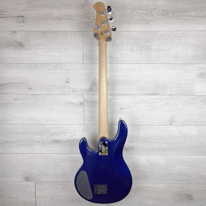 Ernie Ball Music Man StingRay Special HH Bass Guitar, Rosewood Fingerboard, Butane Blue