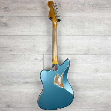 FENDER Custom Shop 1965 Jaguar Heavy Relic, Rosewood Fingerboard, Faded Ocean Turquoise