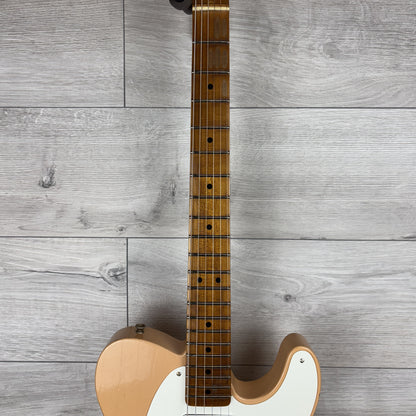 FENDER Custom Shop  Limited Edition Roasted Reverse '50s Telecaster Journeyman Relic, 1-Piece Roasted Quartersawn Maple Neck, Aged Sahara Taupe