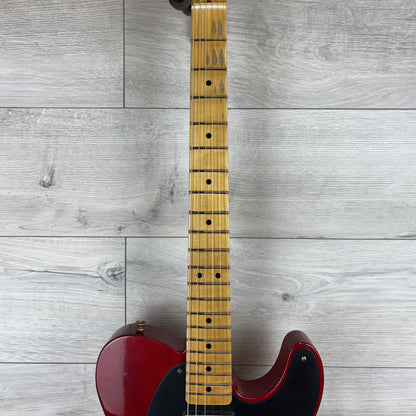 FENDER Custom Shop 1951 Nocaster Journeyman Relic, 1-Piece Rift Sawn Maple Neck, Aged Crimson Transparent