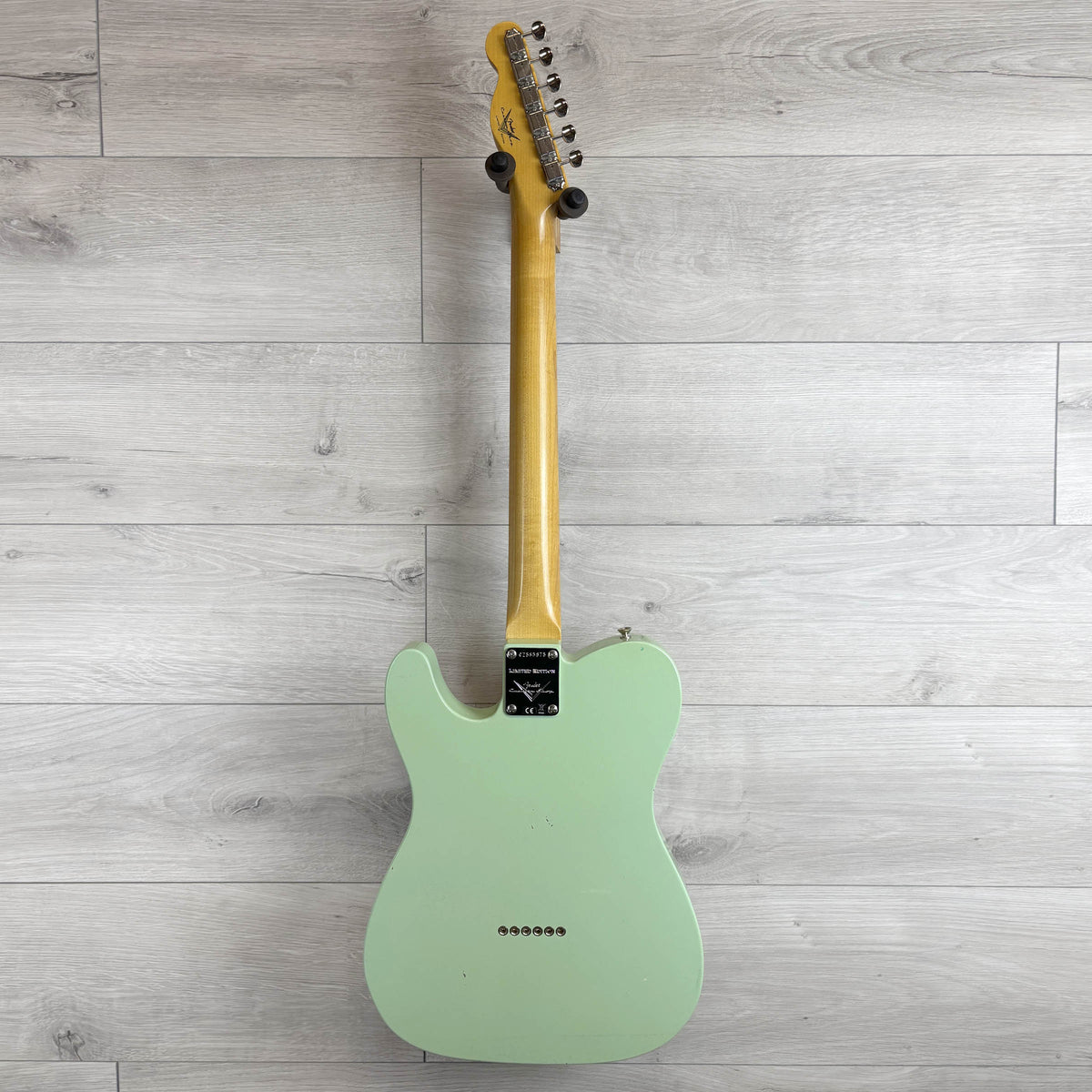 FENDER Custom Shop 1963 Telecaster Journeyman Relic, 3A Rosewood Fingerboard, Aged Surf Green