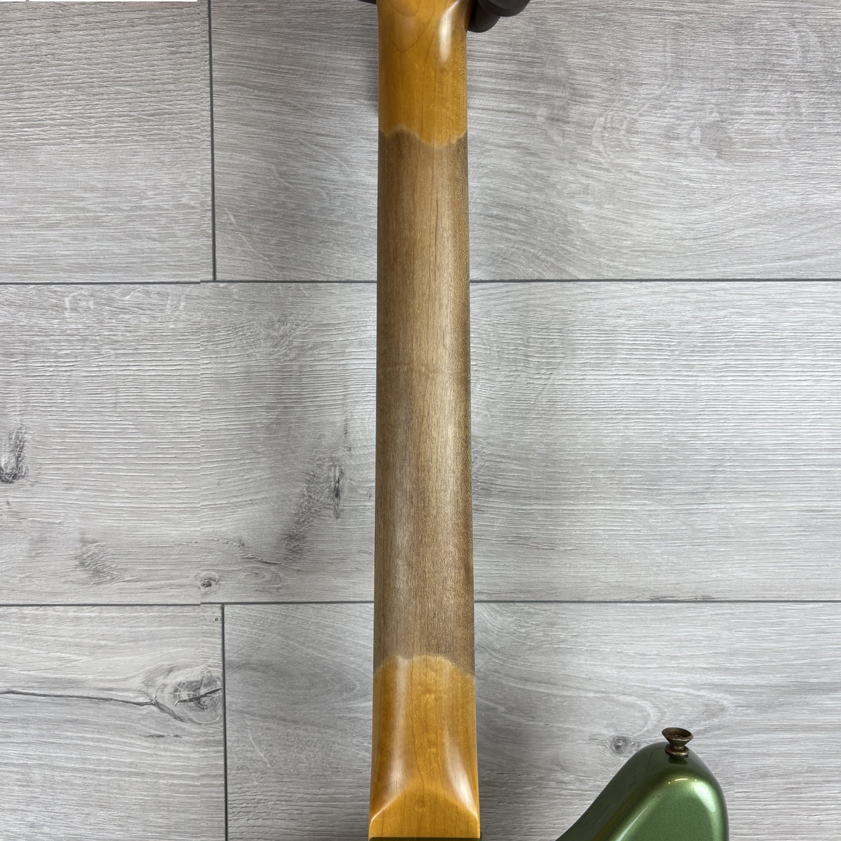FENDER 1965 Jaguar Journeyman Relic, 3A Rosewood Fingerboard, Super Faded Olive Green Metallic