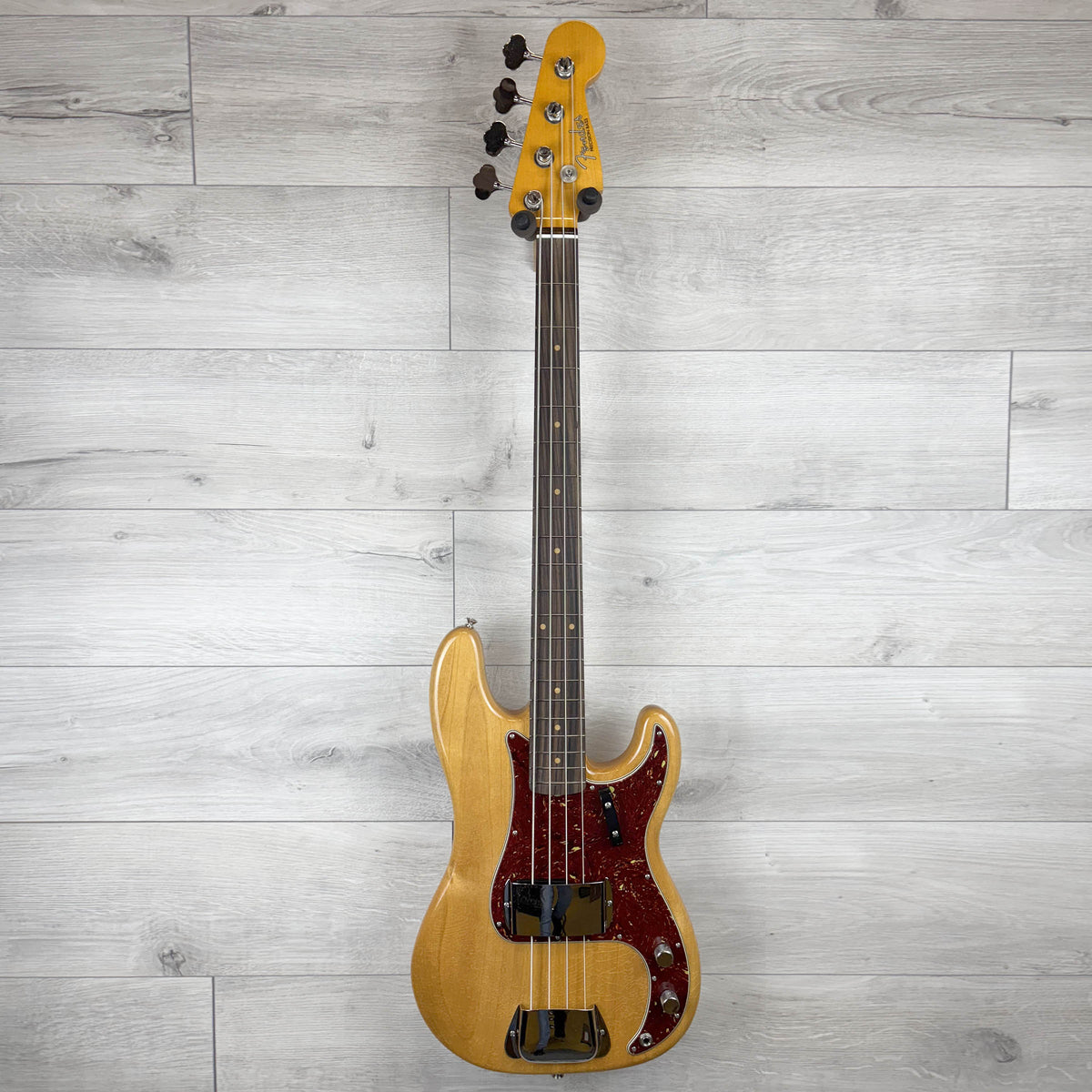 FENDER Custom Shop 1960 Precision Bass DLX Closet Classic, 3A Rosewood Fingerboard, Aged Nocaster Blonde