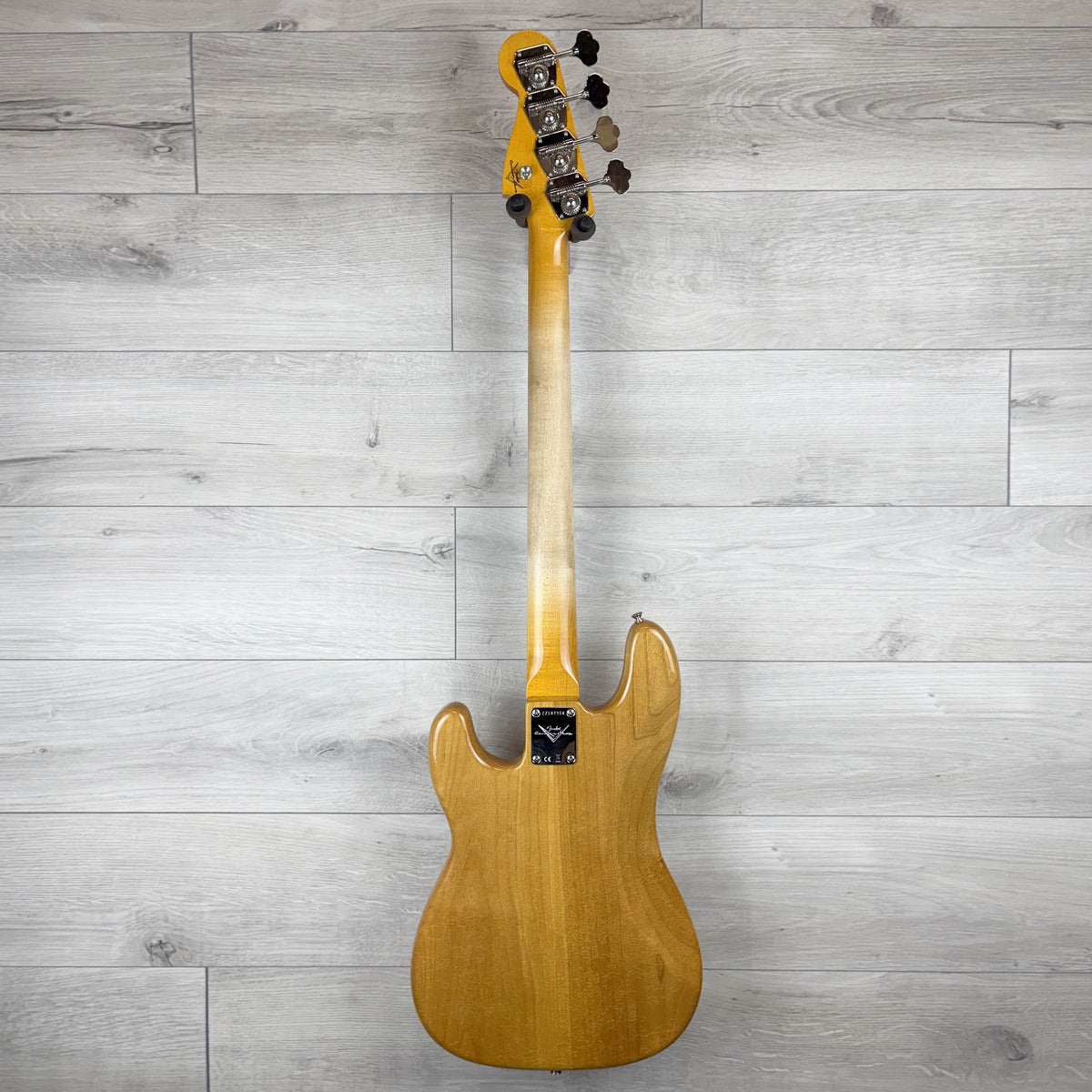 FENDER Custom Shop 1960 Precision Bass DLX Closet Classic, 3A Rosewood Fingerboard, Aged Nocaster Blonde
