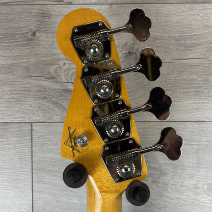 FENDER Custom Shop 1960 Precision Bass DLX Closet Classic, 3A Rosewood Fingerboard, Aged Nocaster Blonde