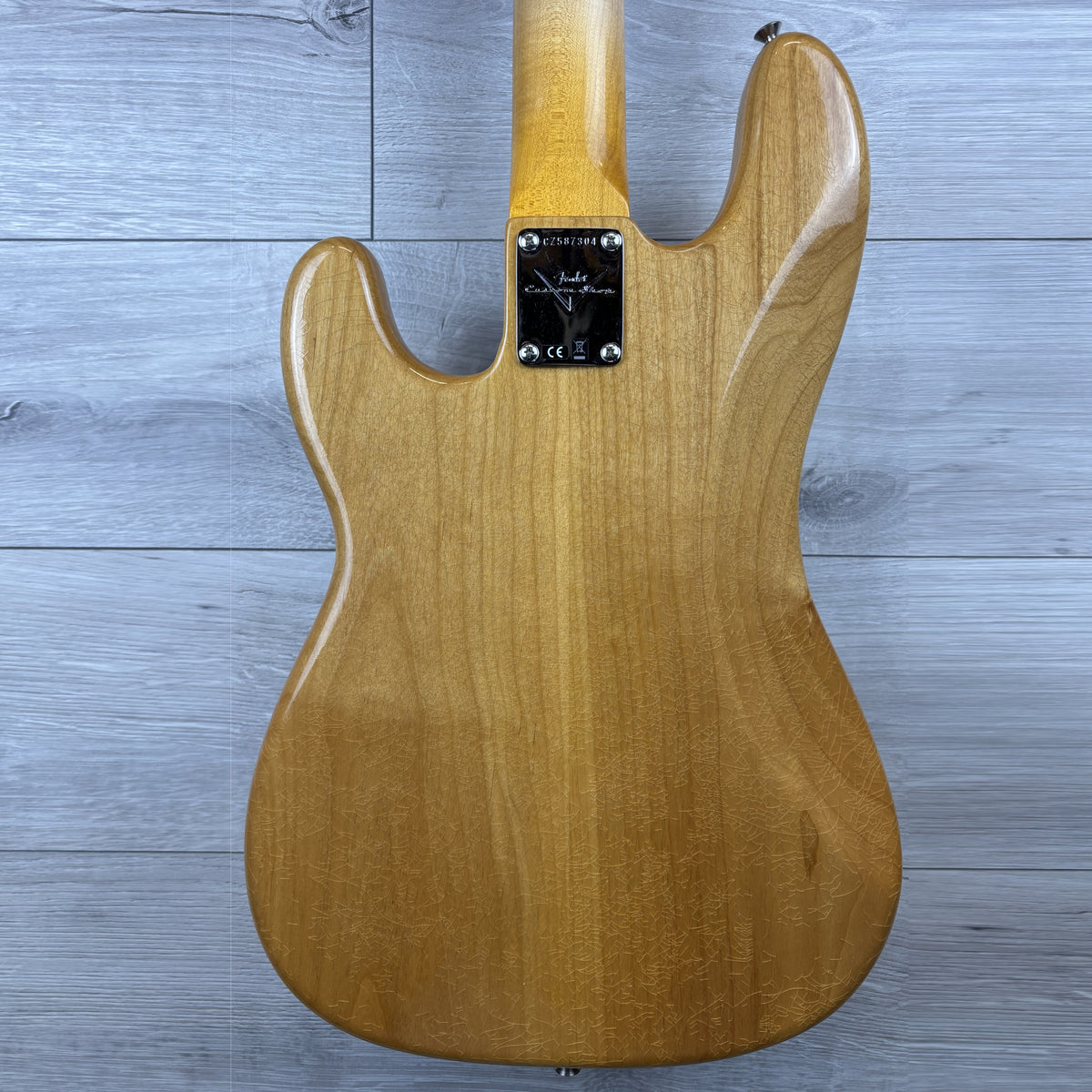 FENDER Custom Shop 1960 Precision Bass DLX Closet Classic, 3A Rosewood Fingerboard, Aged Nocaster Blonde