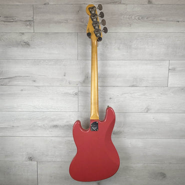 FENDER Custom Shop Limited Edition '60s Jazz Bass Journeyman Relic, 3A Rosewood Fingerboard, Aged Fiesta Red