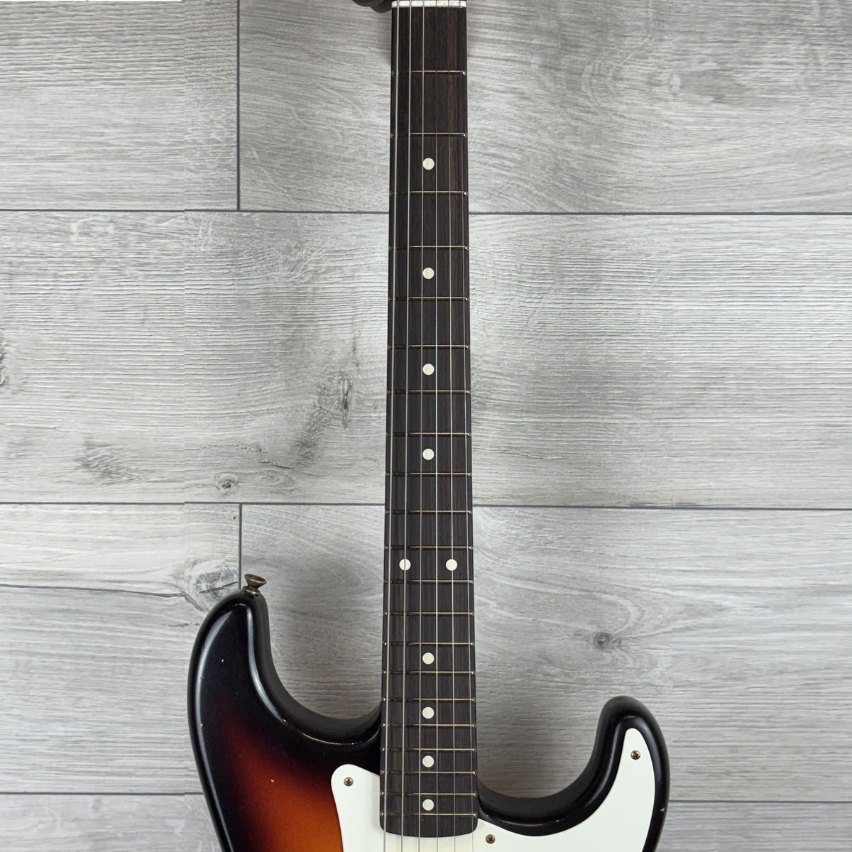 FENDER Custom Shop Masterbuilt Kyle McMillin '59 Transition Stratocaster Journeyman Relic, 3A Rosewood Fingerboard, Aged Chocolate 3-Color Sunburst