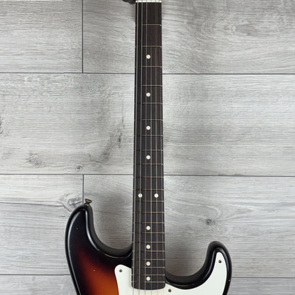 FENDER Custom Shop Masterbuilt Kyle McMillin '59 Transition Stratocaster Journeyman Relic, 3A Rosewood Fingerboard, Aged Chocolate 3-Color Sunburst