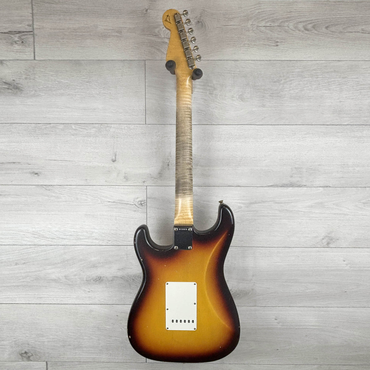 FENDER Custom Shop Masterbuilt Kyle McMillin '59 Transition Stratocaster Journeyman Relic, 3A Rosewood Fingerboard, Aged Chocolate 3-Color Sunburst