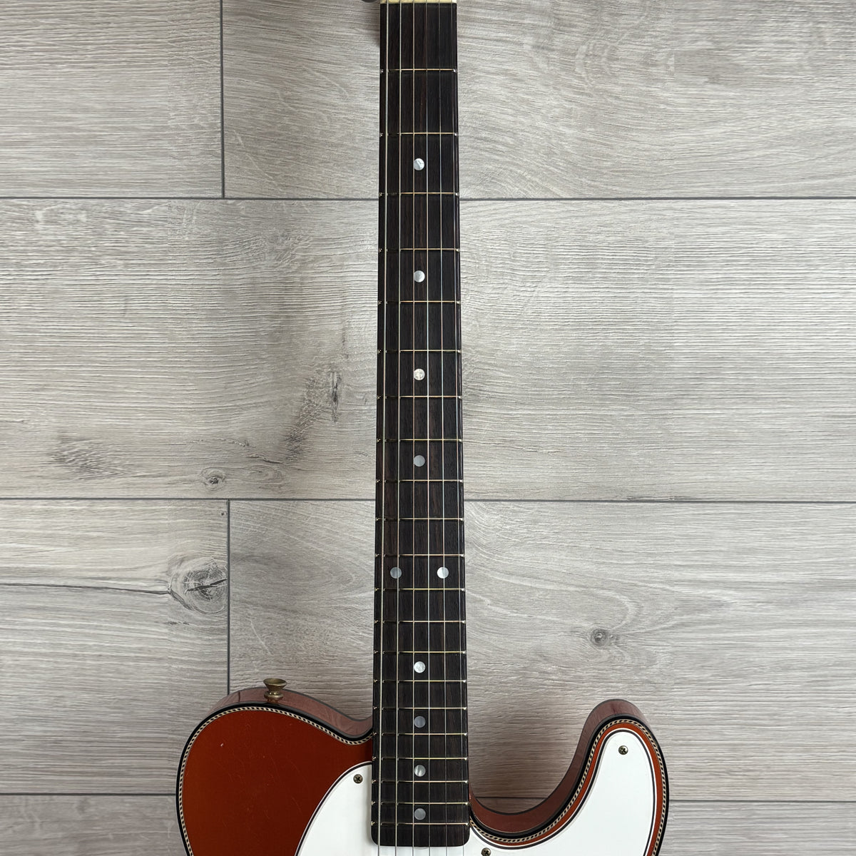 FENDER Custom Shop Limited Edition CuNiFe Bigsby Tele Custom Journeyman Relic, 3A Rosewood Fingerboard, Candy Tangerine with Matching Headcap