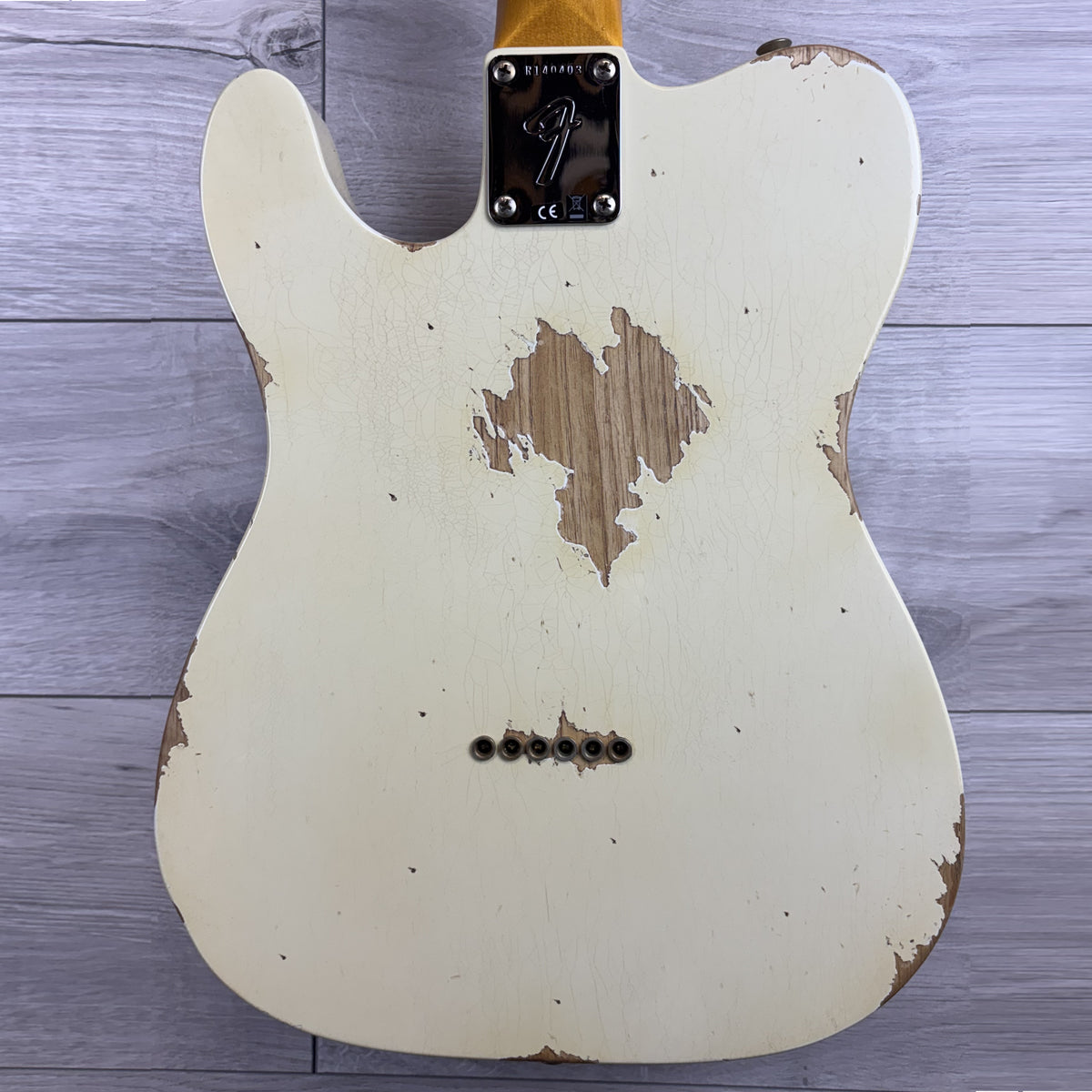 FENDER Custom Shop 1970s Tele Custom Heavy Relic, Quartersawn Maple Fingerboard, Aged India Ivory
