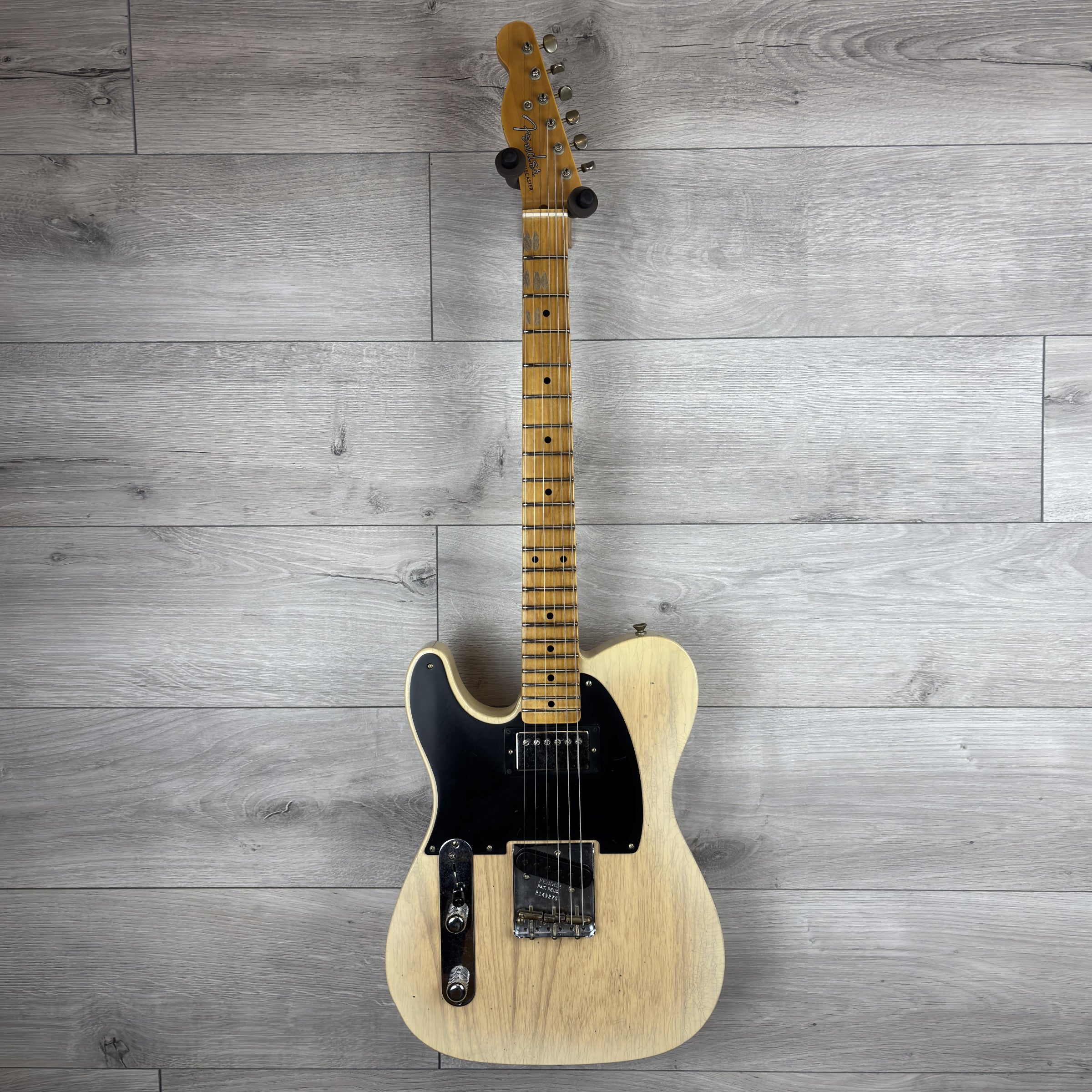 FENDER Custom Shop Blackguard HS Telecaster Left Hand Journeyman, Natural Blonde