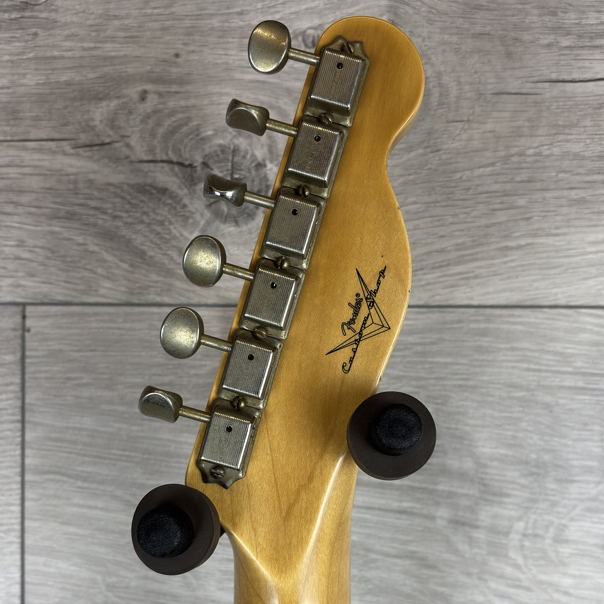 FENDER Custom Shop Blackguard HS Telecaster Left Hand Journeyman, Natural Blonde