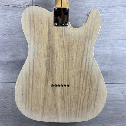 FENDER Custom Shop Blackguard HS Telecaster Left Hand Journeyman, Natural Blonde