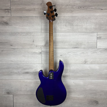 ERNIE BALL MUSIC MAN BFR DarkRay Electric Bass Guitar Limited Edition, Grapes of Wrath