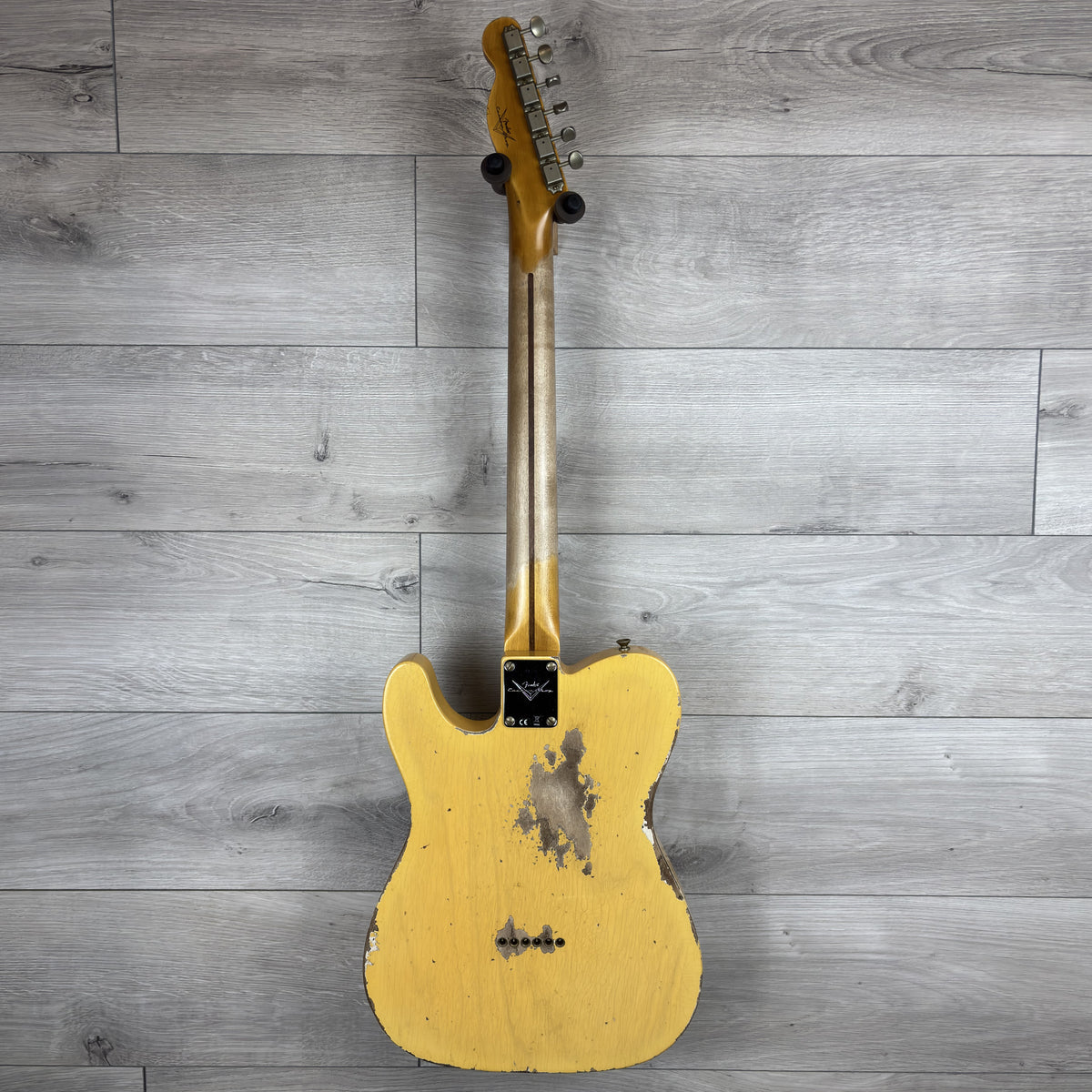 FENDER Custom Shop 1951 Nocaster Heavy Relic, 1-Piece Rift Sawn Maple Neck, Faded Aged Nocaster Blonde
