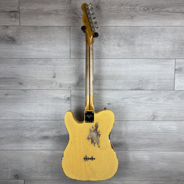 FENDER Custom Shop 1951 Nocaster Heavy Relic, 1-Piece Rift Sawn Maple Neck, Faded Aged Nocaster Blonde