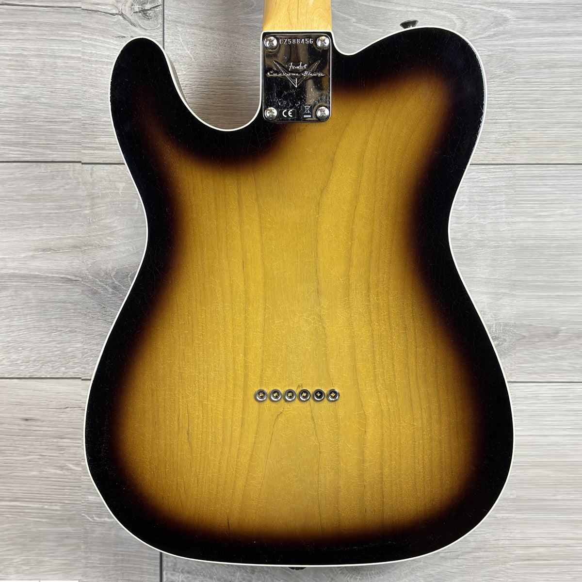 FENDER Custom Shop LTD Custom Double Esquire Deluxe Closet Classic, 2 Color Sunburst