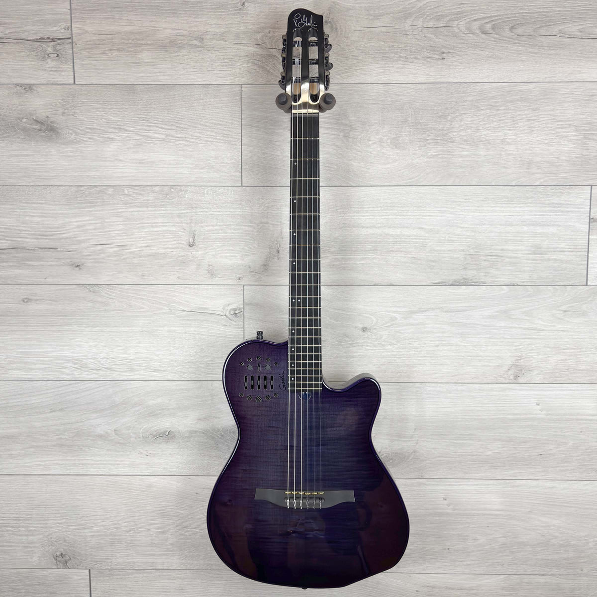 Godin Multiac Mundial ACS, Édition limitée, Deep Purple – (Unique au monde)
