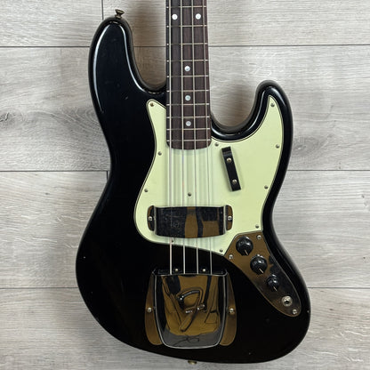 FENDER Custom Shop 65 Jazz Bass Journeyman PHC Rosewood - Black