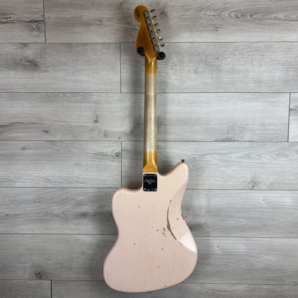 FENDER Custom Shop 1963 Jazzmaster Relic, Rosewood Fingerboard, Aged Shell Pink