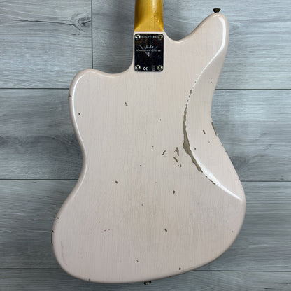 FENDER Custom Shop 1963 Jazzmaster Relic, Rosewood Fingerboard, Aged Shell Pink