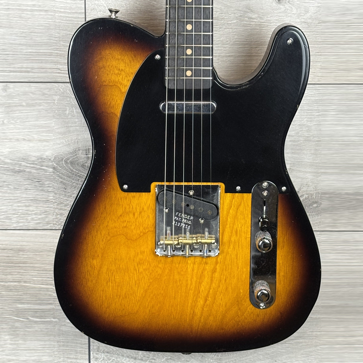 FENDER Custom Shop Master Built Yuri Shishkov Late 50’s Telecaster Journeyman, 2 Tone Sunburst