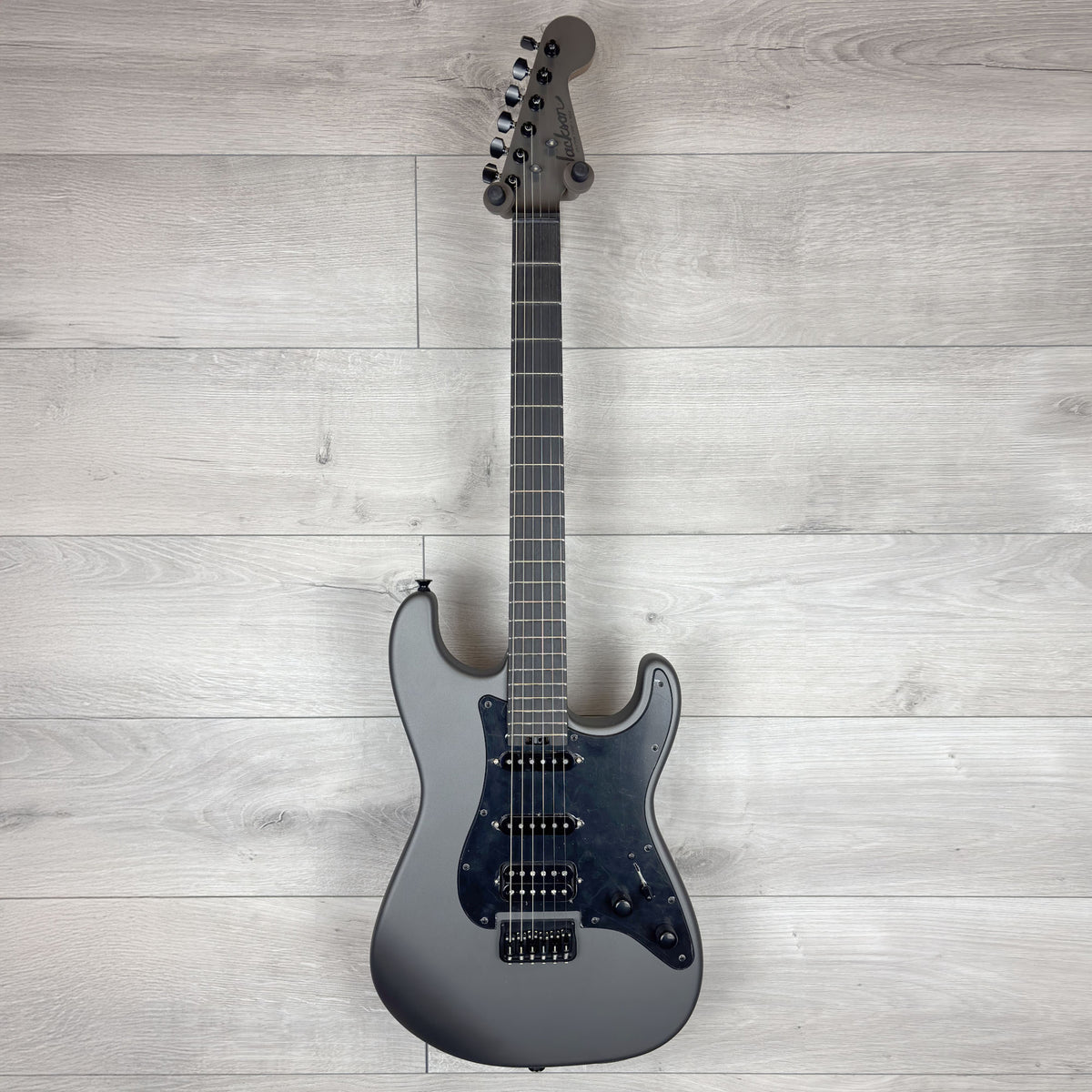 JACKSON Custom Shop San Dimas HSS HT, Satin Pewter