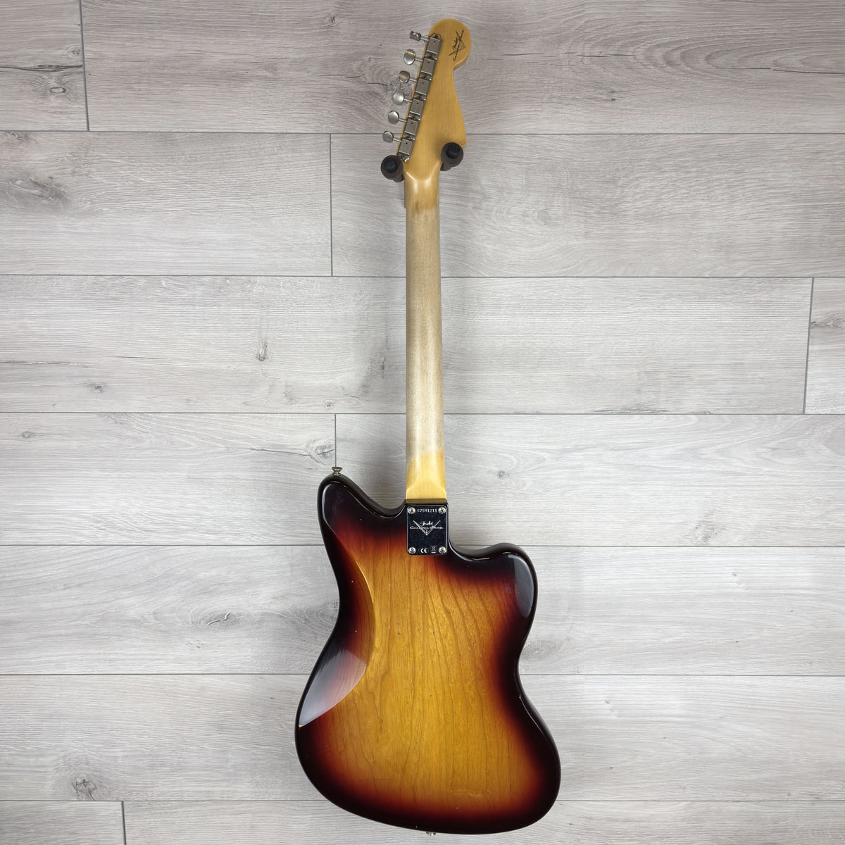 FENDER Custom Shop 59 250K Jazzmaster Left-Handed Journeyman, Chocolate 3-Tone Sunburst