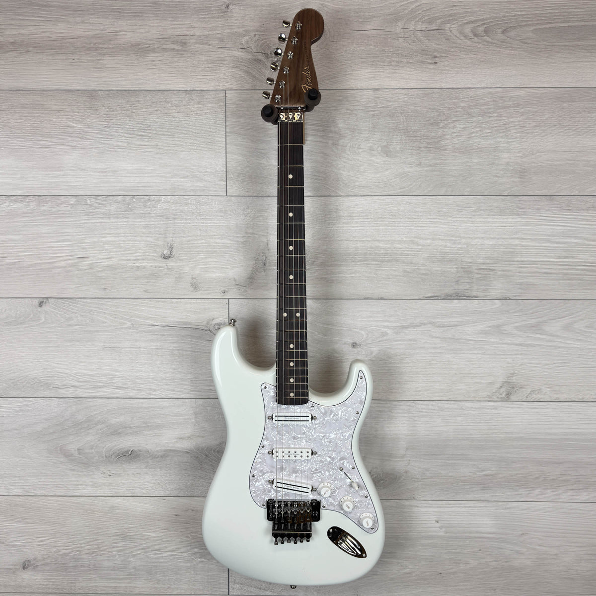 FENDER Custom Shop Limited-Edition Master Built Dave Murray Stratocaster Master Built by Andy Hicks, Olympic White